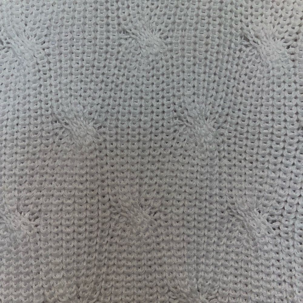 NWT Liz Claiborne Women White Shaker Texture Chunky knit Sweater Size XL - Picture 3 of 5